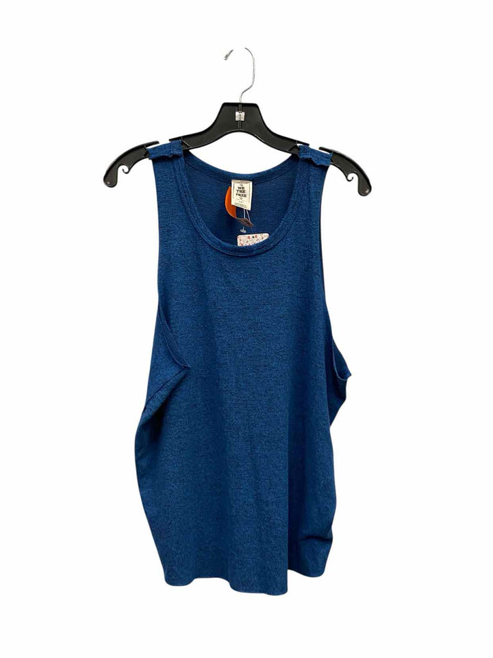 We the Free Size L Blue Tank Top