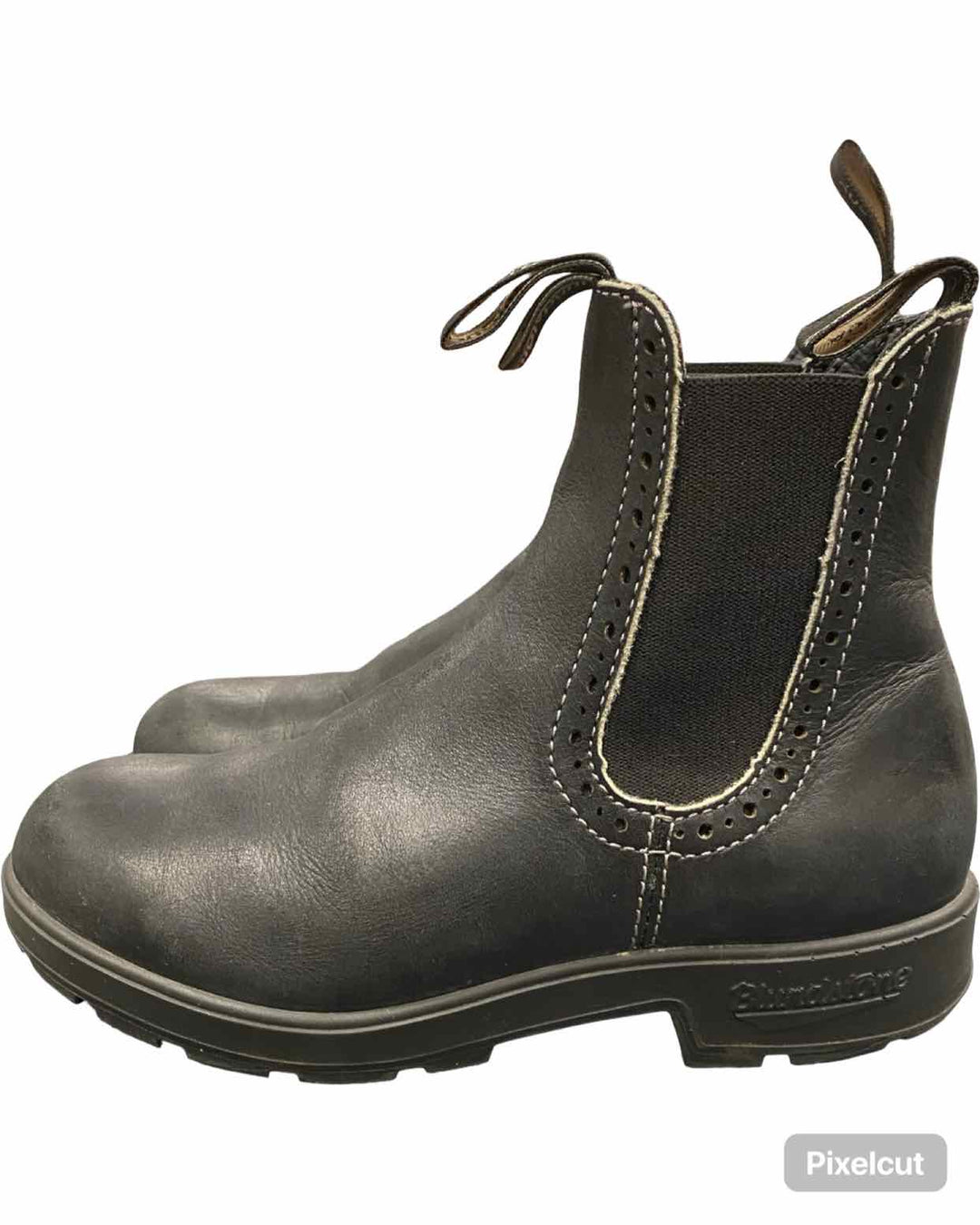 Blundstone Shoe Size 6 Black Leather Chelsea Boots(Ankle)