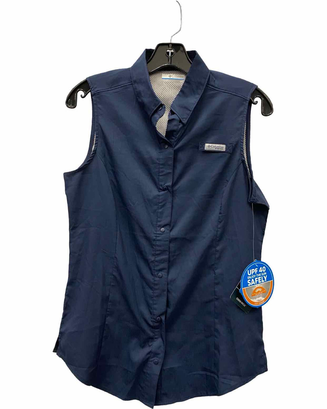 Columbia Size S Blue Tank Top