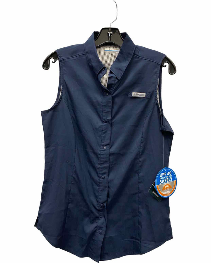 Columbia Size S Blue Tank Top