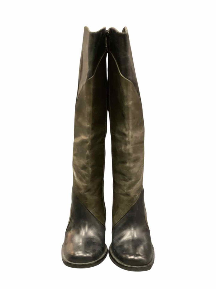 Kenneth Cole Shoe Size 9 Green Heel Boots(knee)