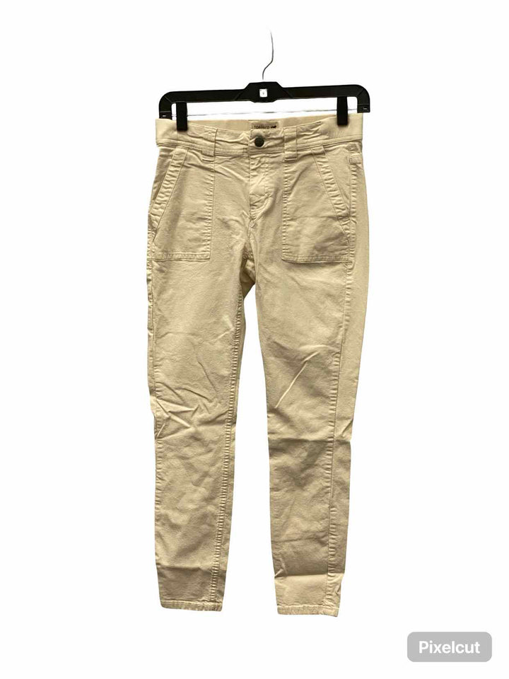 Toad & Co. Size 2 Cream Pants