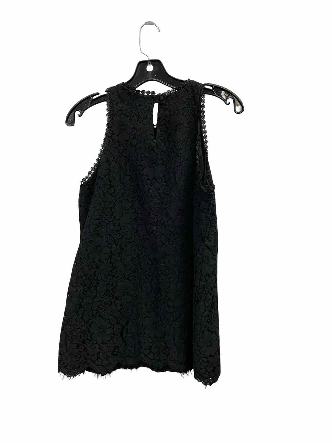 Cabi Size S Black Lace Tank Top