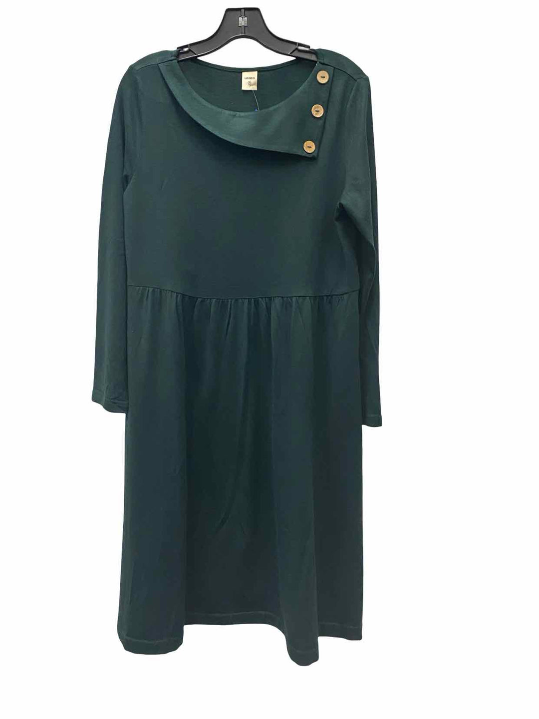 Lintico Size M Green Dress