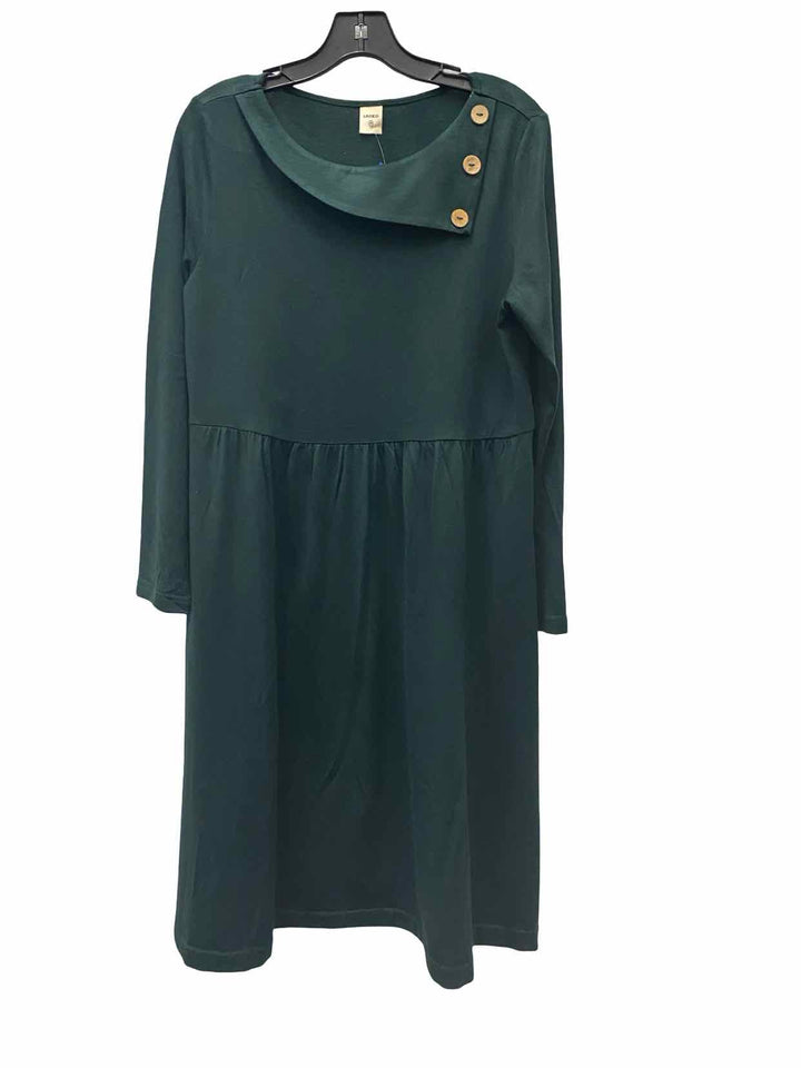 Lintico Size M Green Dress