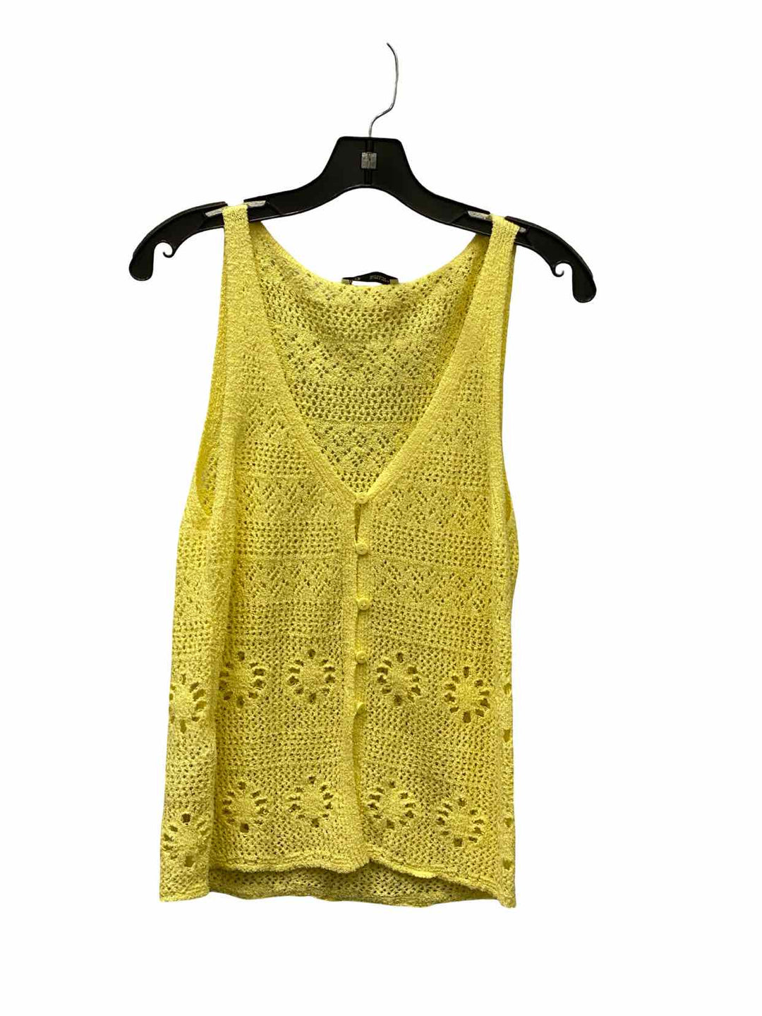 MNG Size M Yellow Tank Top