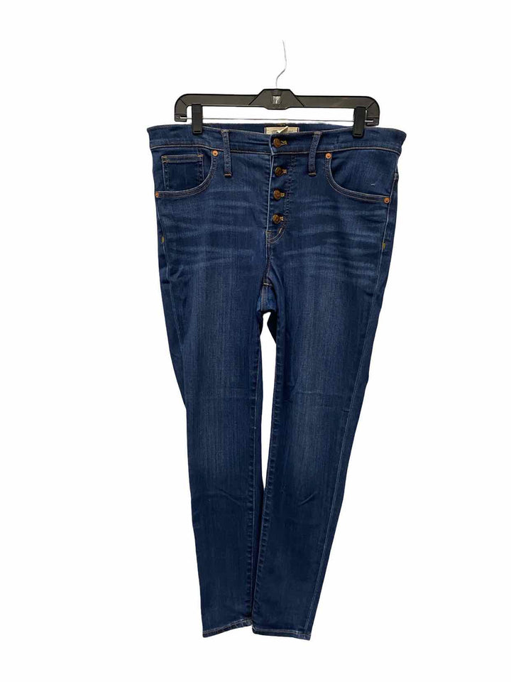 MadeWell Size 32 Blue Skinny Jeans