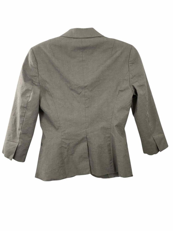 Banana Republic Size 0P Gray Blazer