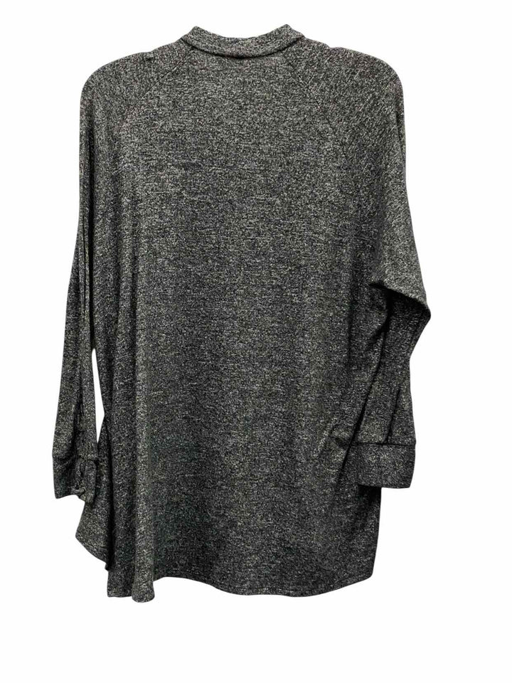 Soft and Sexy Size S Gray Long Sleeve Shirts