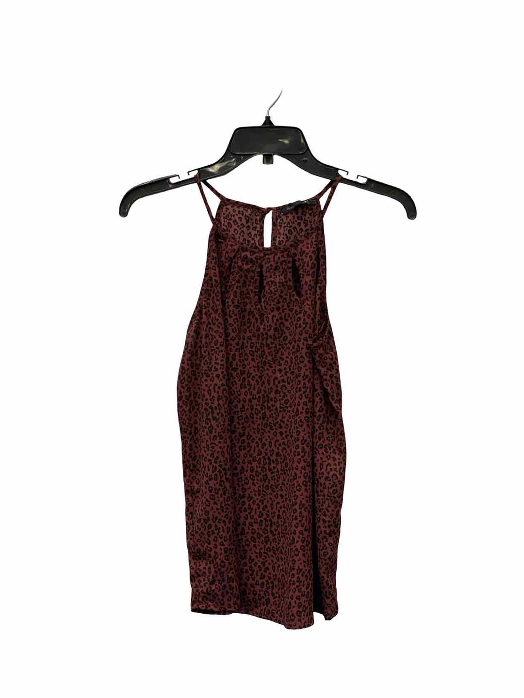 paperMoon Size XS Red Black leapard Tank Top
