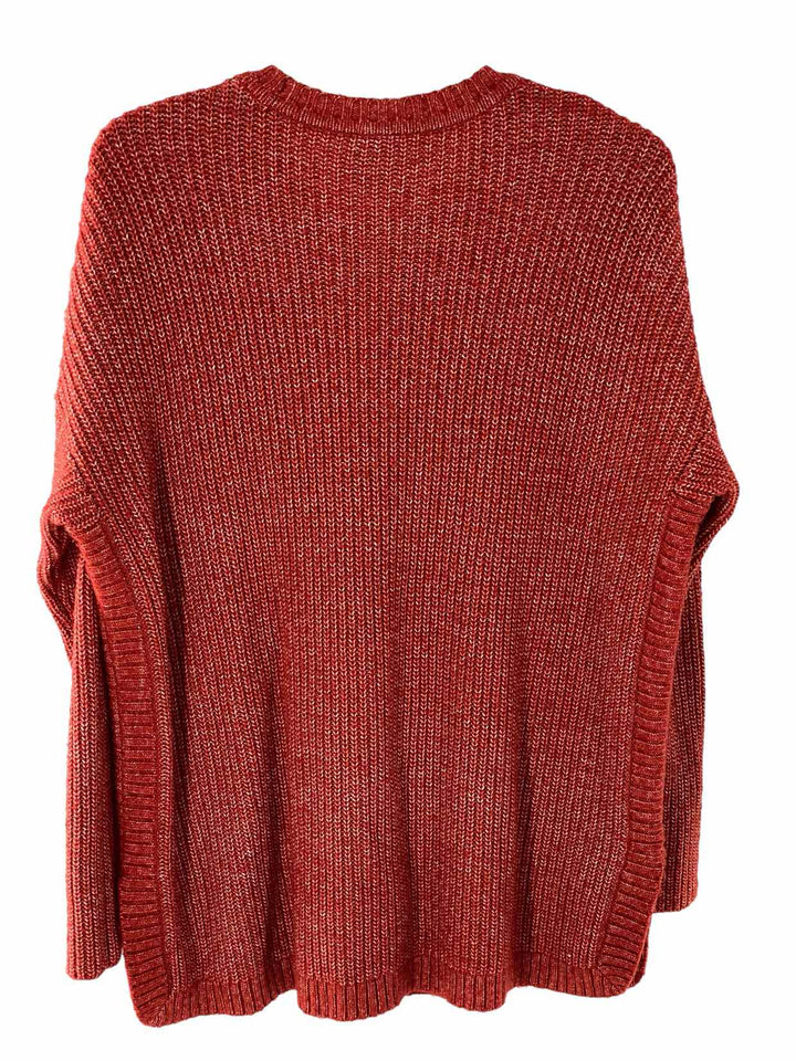 Cabi Size S Red Cable Knit Sweater