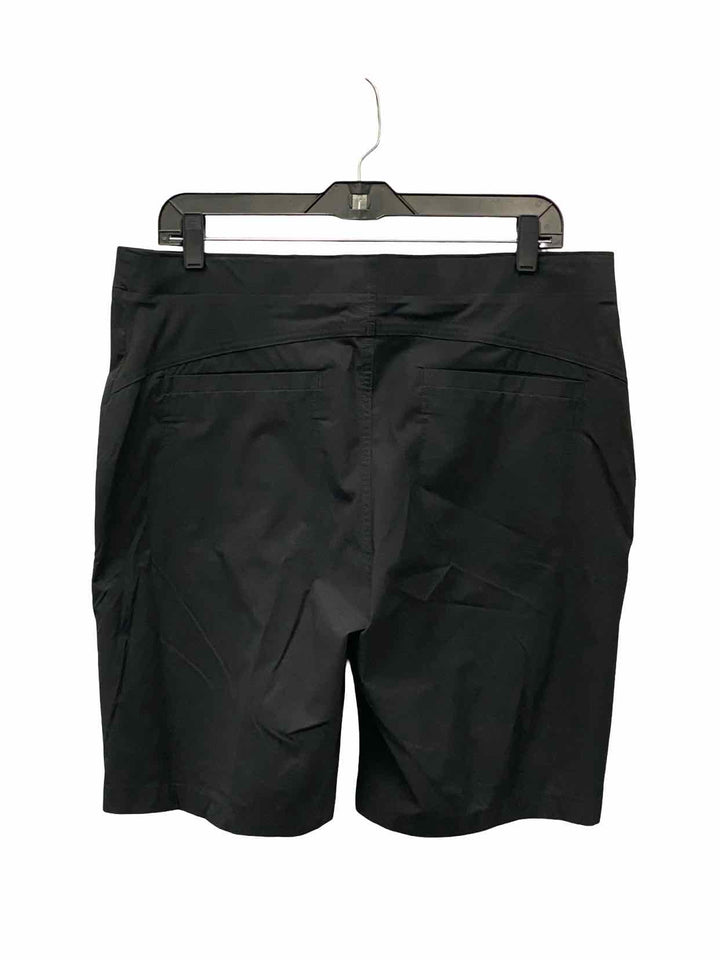 Eddie Bauer Size 14 Black Shorts