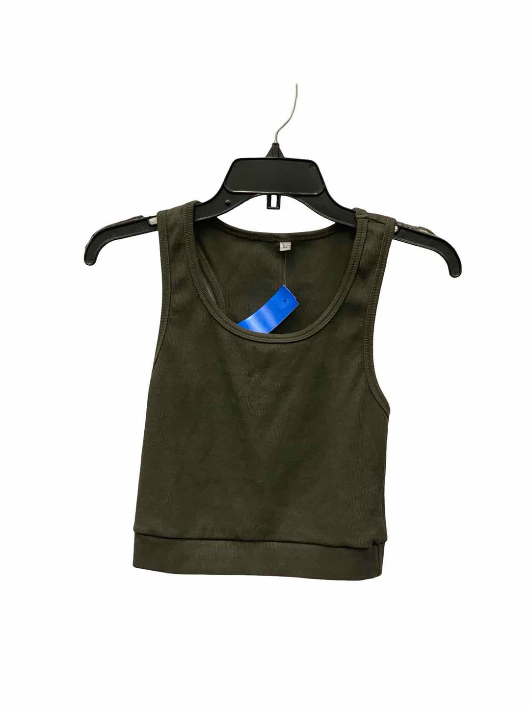 Unknown Brand Size L Brown Tank Top