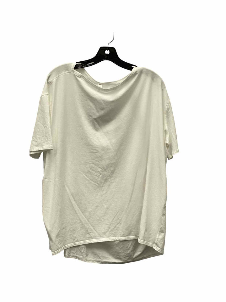 Lululemon Size 12 White Short Sleeve Shirts