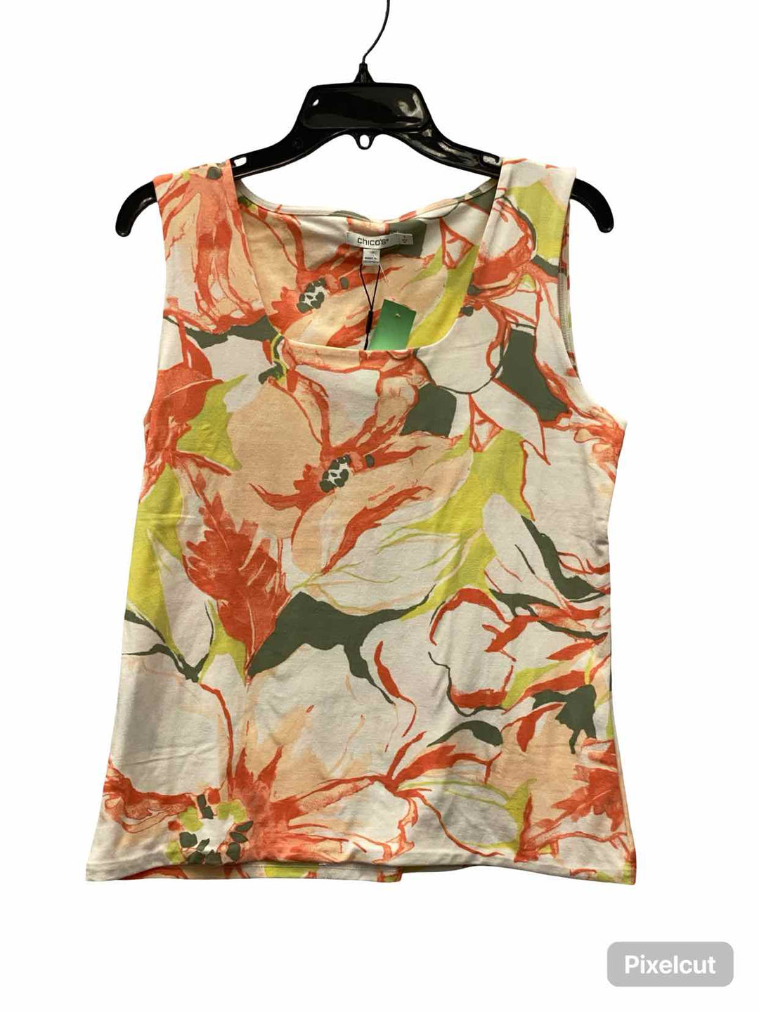 Chico's Size M Multi-Color Floral Tank Top