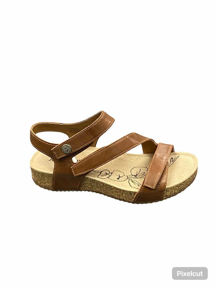 Josef Seibel Shoe Size 36 Brown Leather Tonga 25 Sandals