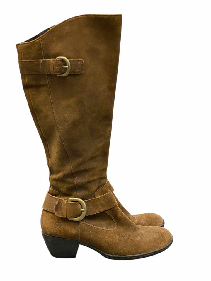 Born Shoe Size 8 Brown Boots(knee)