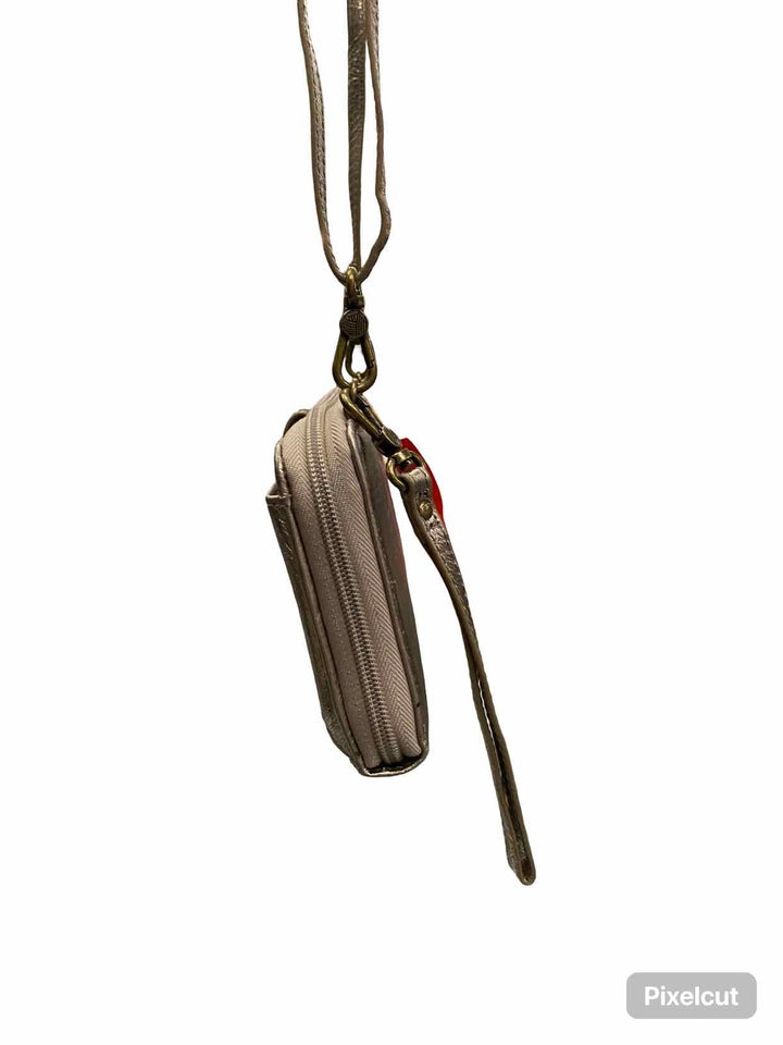 The Sak Silver Iris Smartphone Crossbody Purse