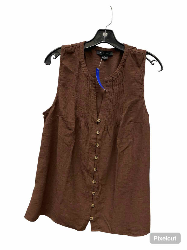 Sanctuary Size XL Brown Tank Top