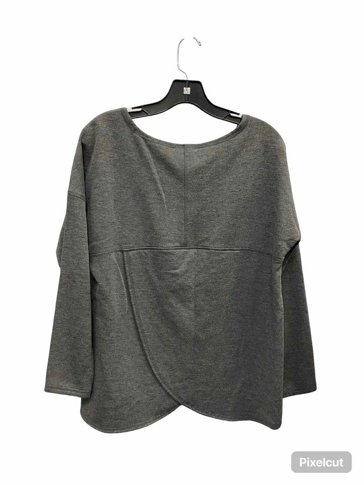 Jockey Size M Grey Long Sleeve Shirts