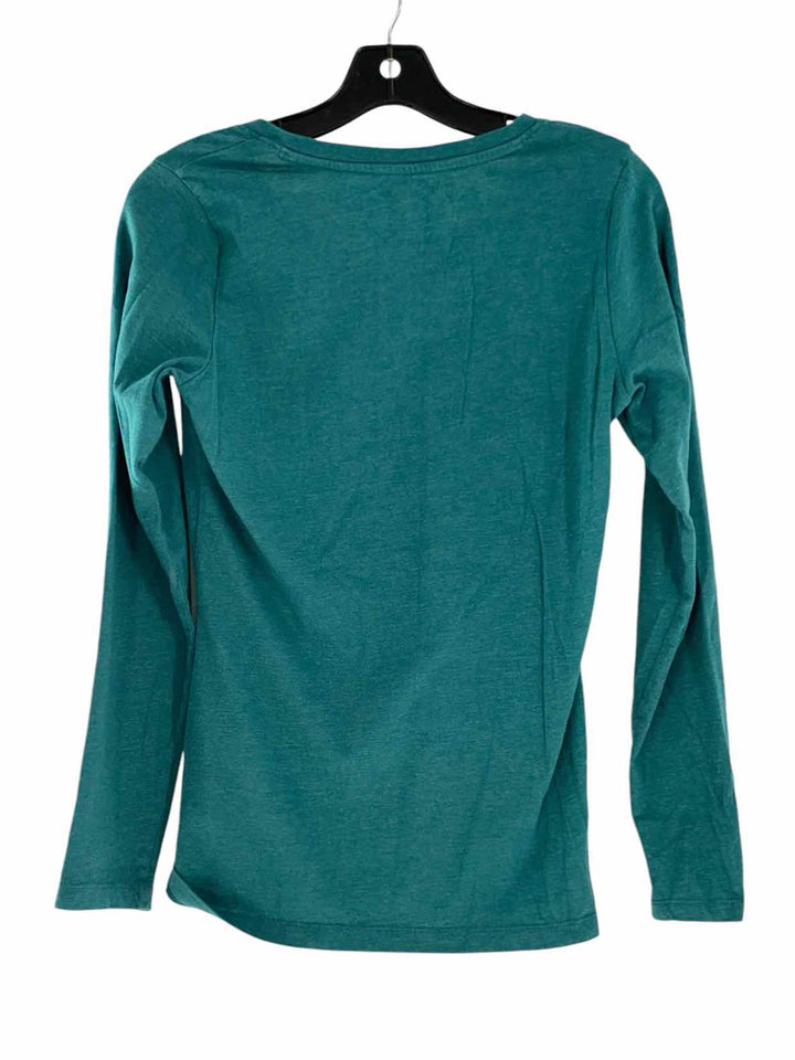 Eddie Bauer Size S Turquoise Long Sleeve Shirts