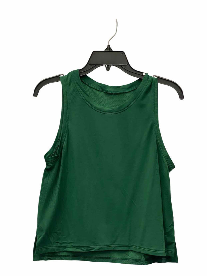 Lululemon Size S Green Athletic Tank Top