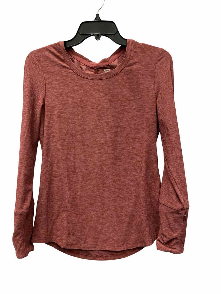 Title Nine Size M Red Athletic Long Sleeve