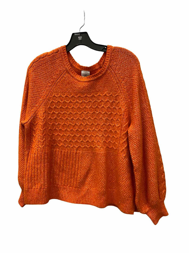 Cabi Size M Orange Sweater