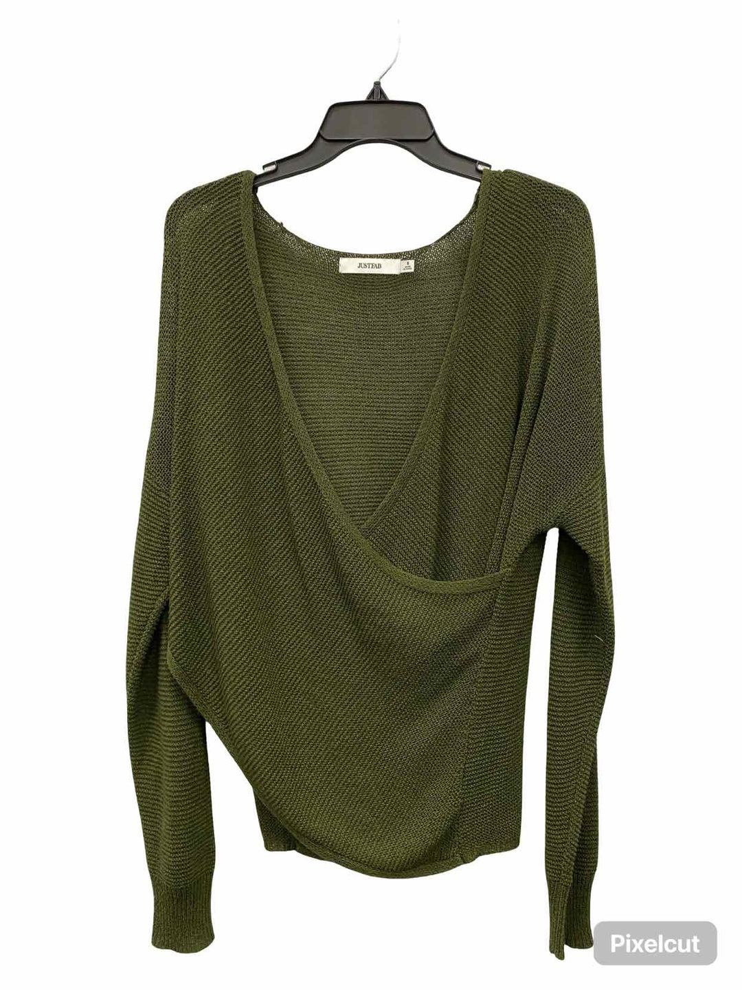 Just Fab Size S Green Sweater
