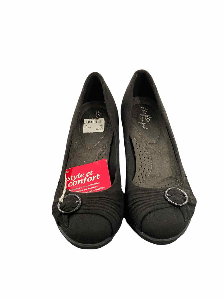 Dexflex Comfort Shoe Size 7.5 Black NWT Heels