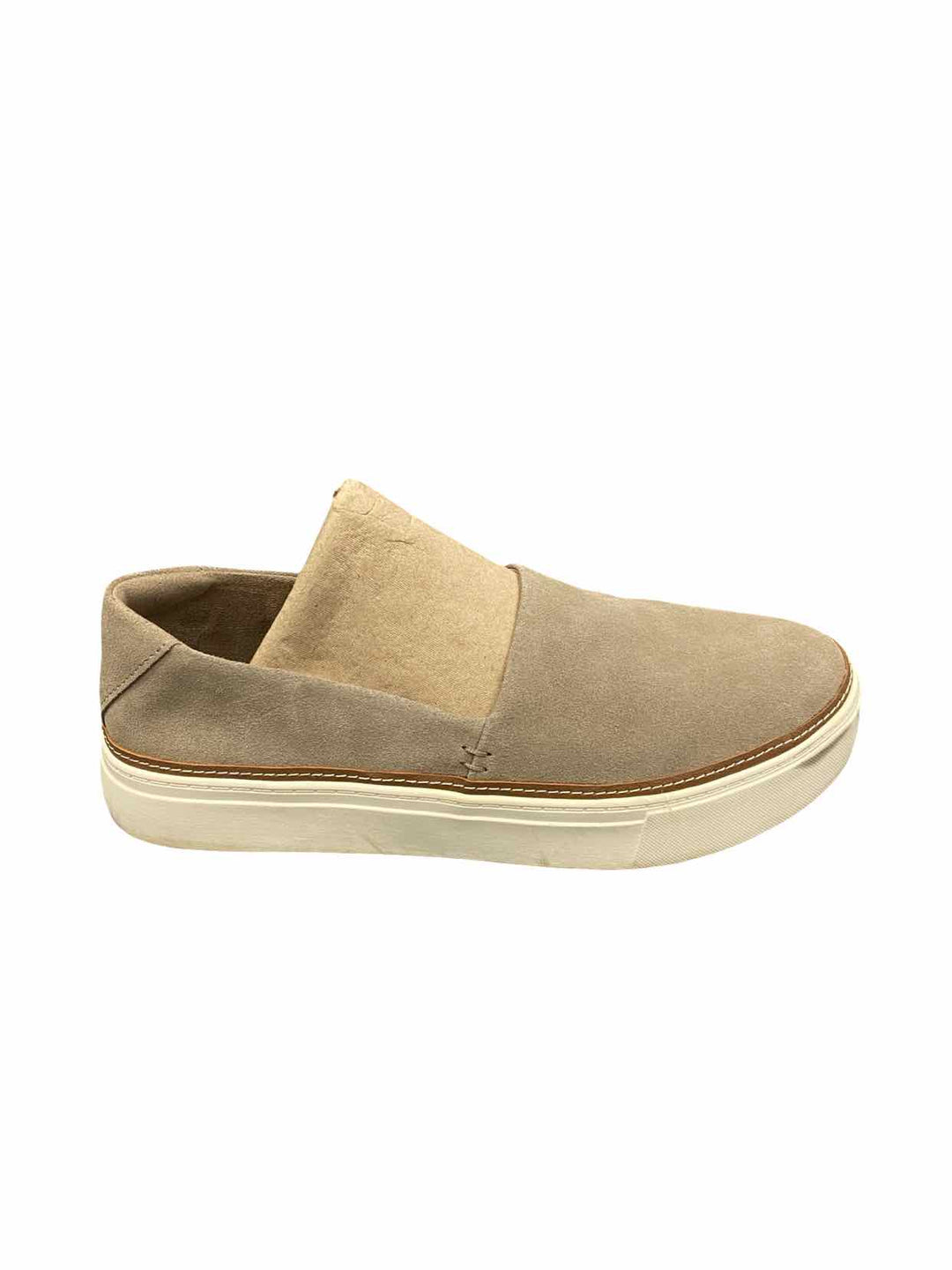 Toms Shoe Size 7.5 Dune Suede Kameron Slip On Sneakers