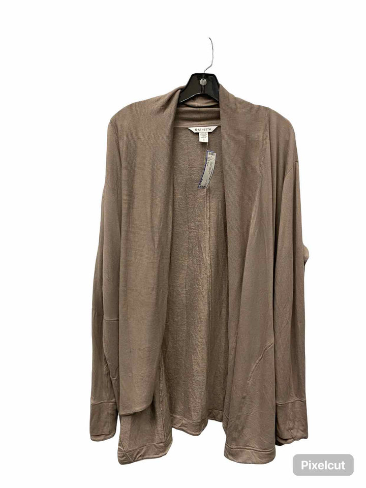 Athleta Size M Brown Long Sleeve Shirts