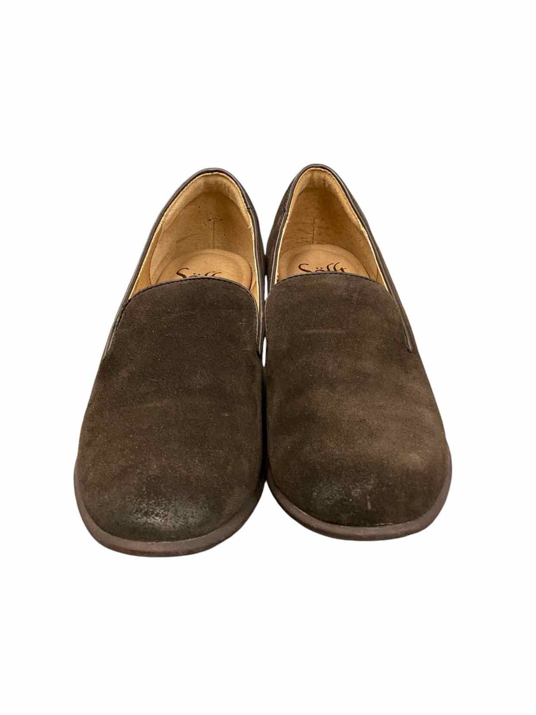 Sofft Shoe Size 9 Brown Suede Loafers