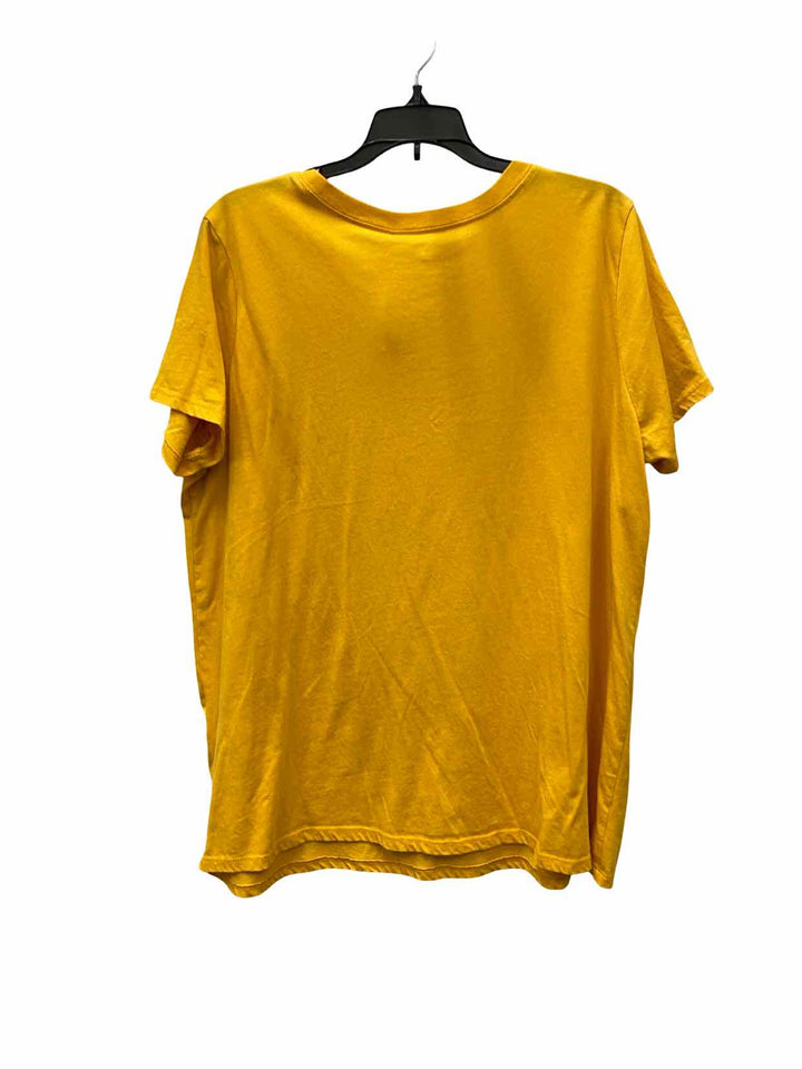 Yellowstone Size 1X Yellow Short Sleeve Shirts