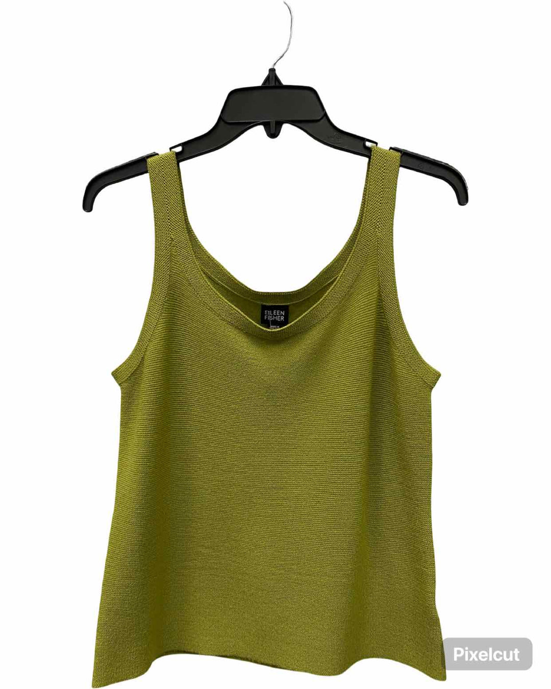 Eileen Fisher Size M Green 100% Merino Wool Tank Top