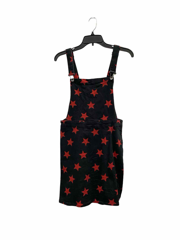 BlackHeart Size M Black Red STARS Dress