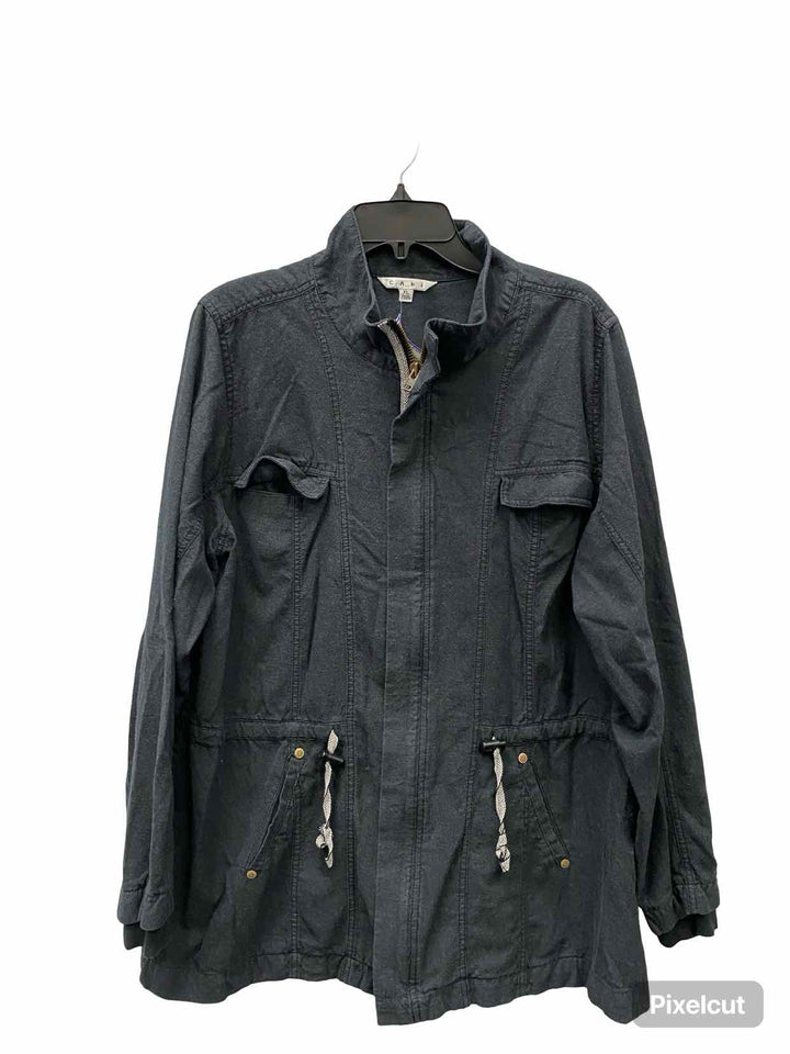 Cabi Size XL Black 100% cotton Jacket