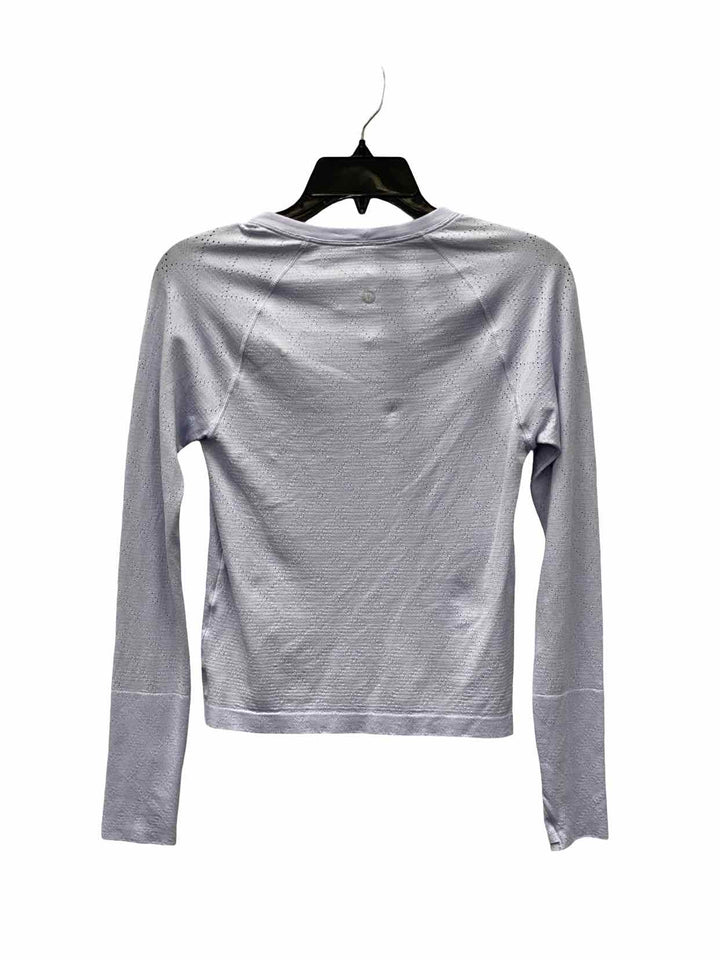 Lululemon Size 6 Blue Athletic Long Sleeve