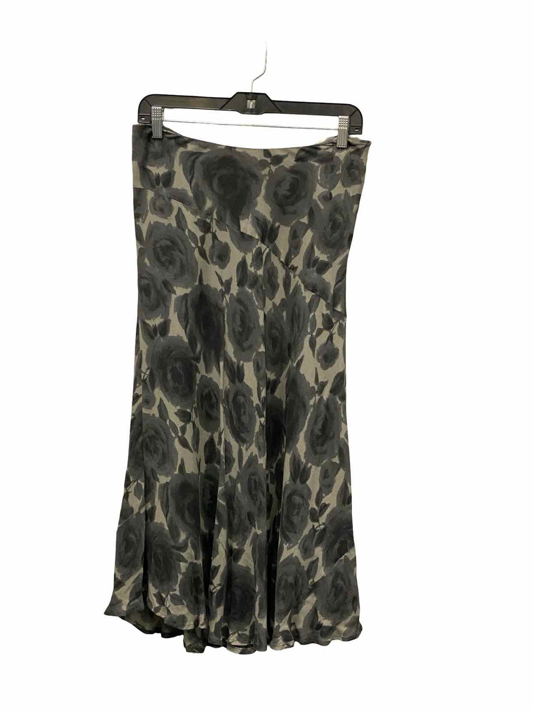 Jones New York Size 8 Gray Floral Skirt