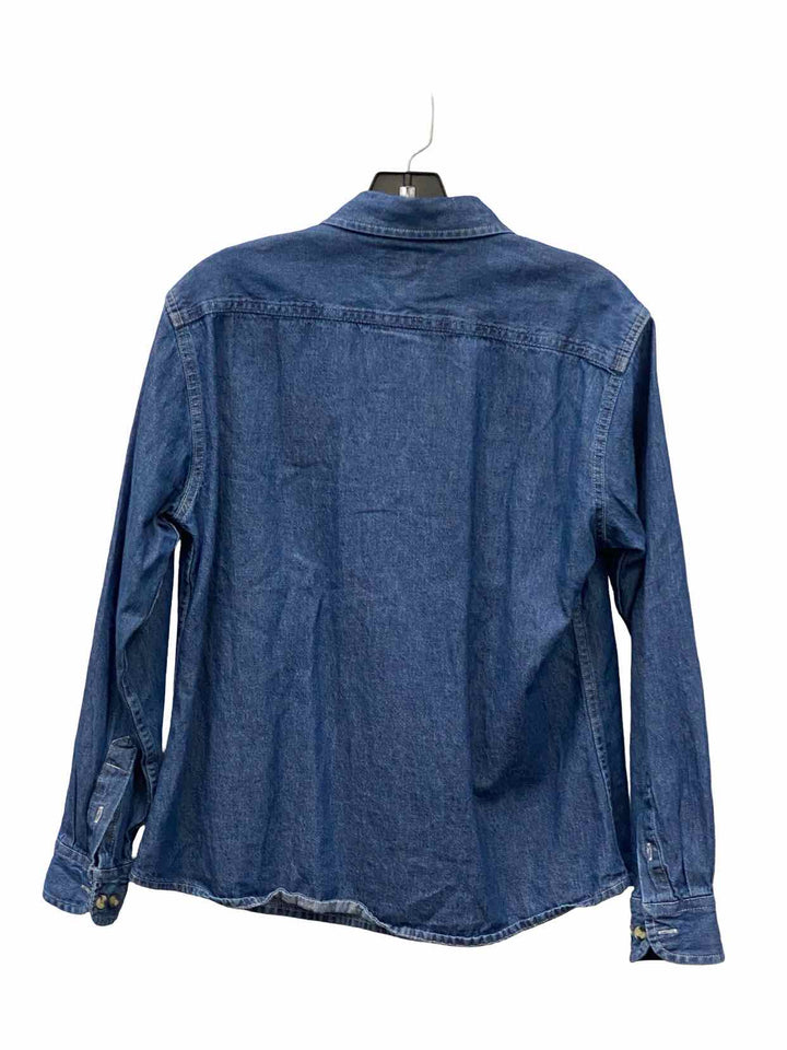Joe's Size M Blue Long Sleeve Shirts