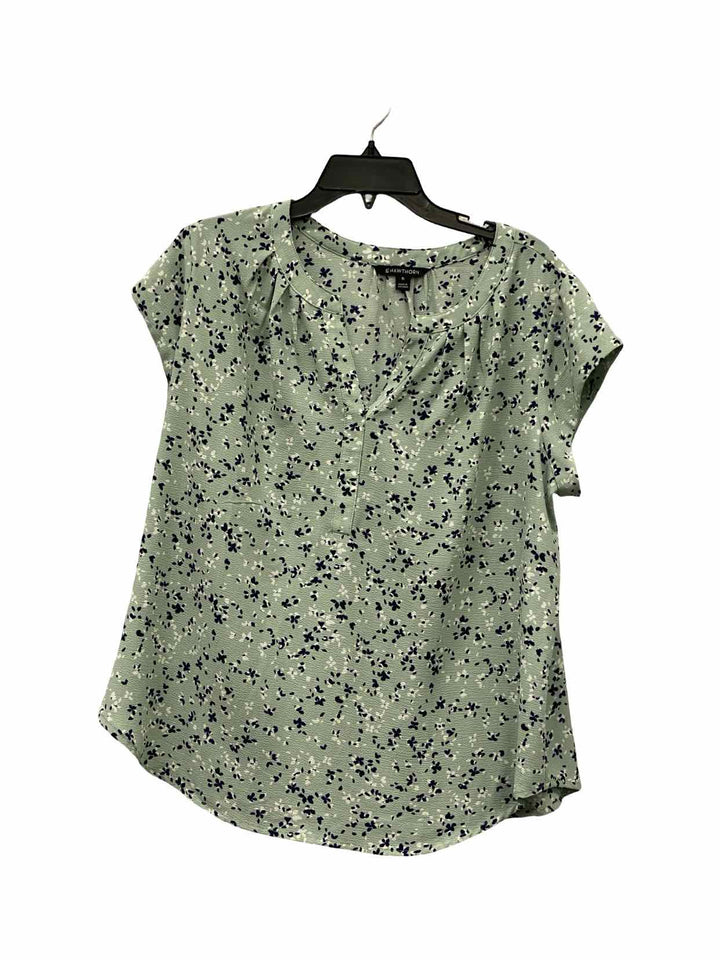 41 Hawthorn Size XL Green Print Short Sleeve Shirts