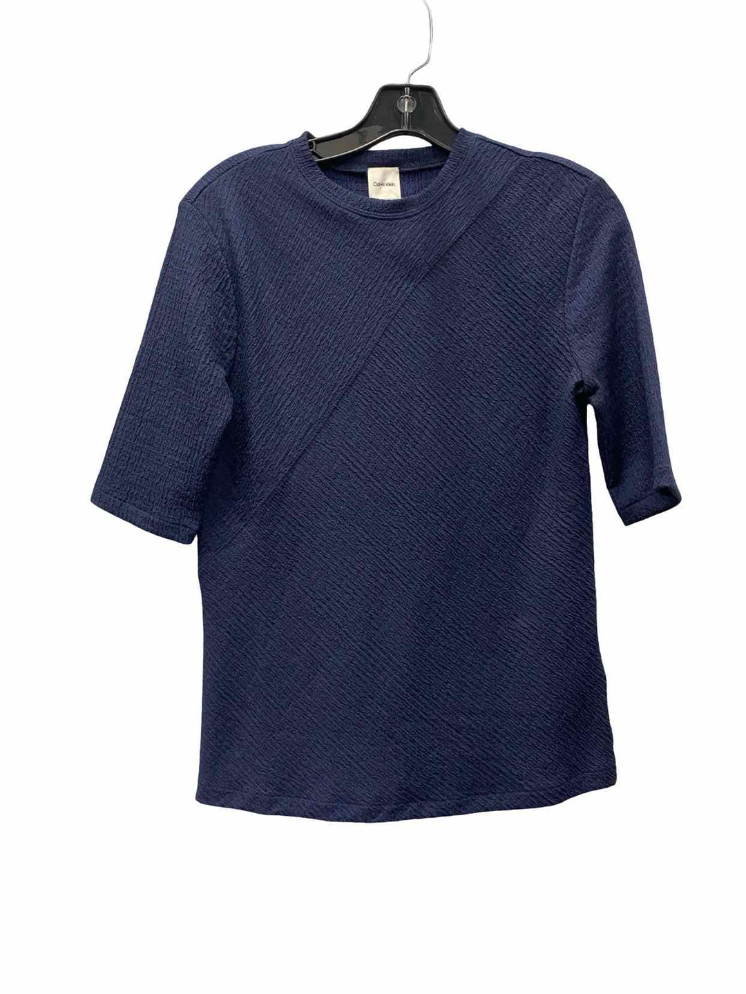 Calvin Klein Size S Navy Short Sleeve Shirts
