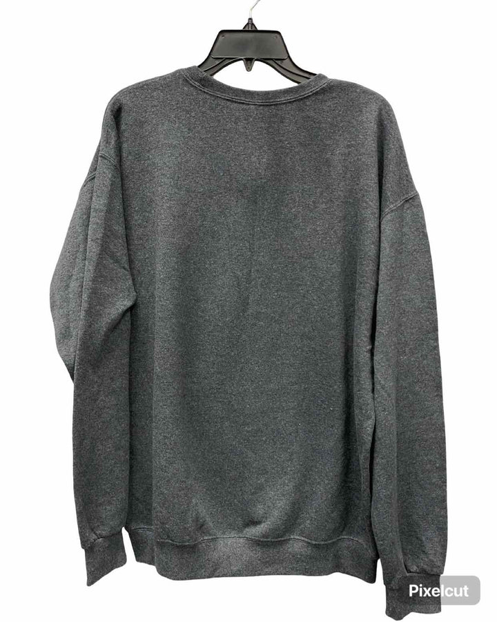 Barnaby Brewing Co. Size L Grey Print Sweater