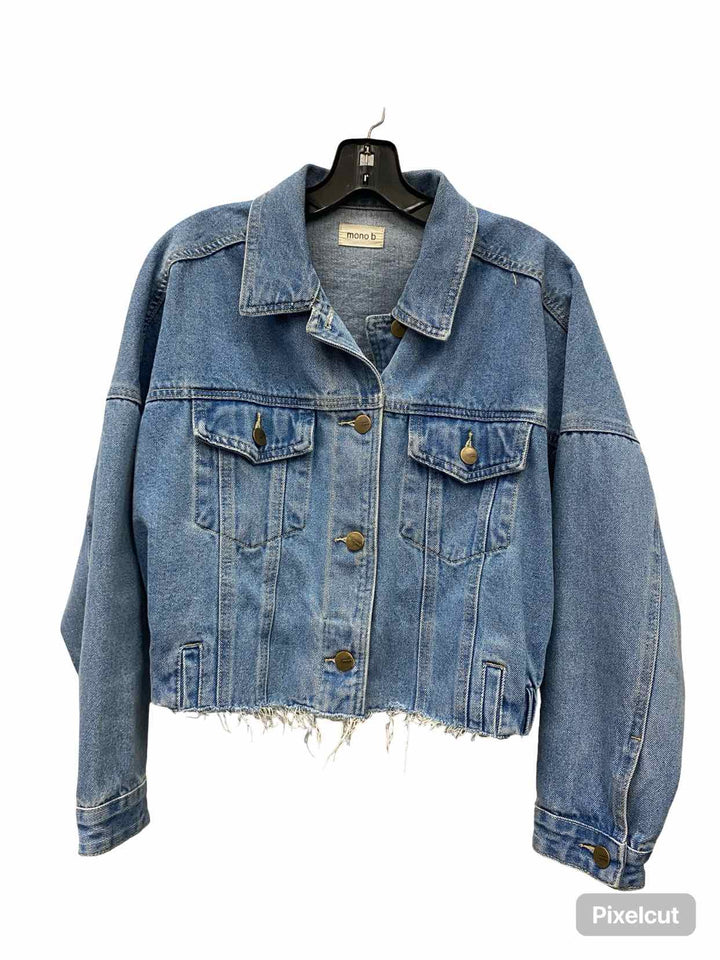 Mono B Size S Blue Denim Jacket