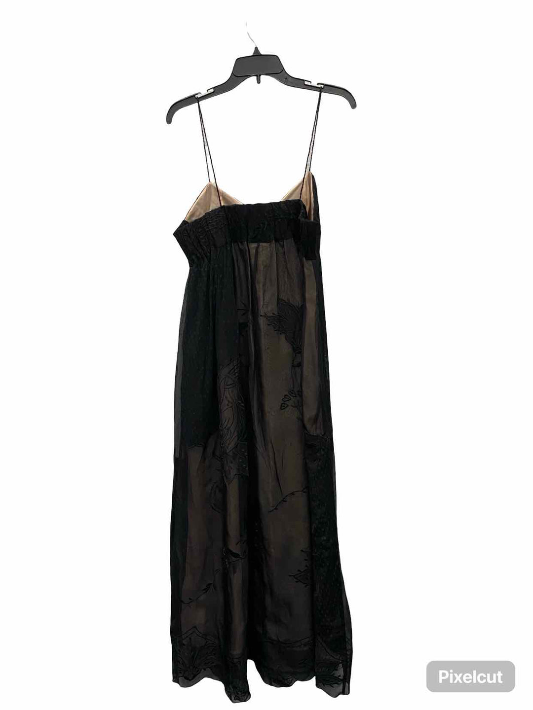 Farm Rio Size L Black Formal Dress(Long)