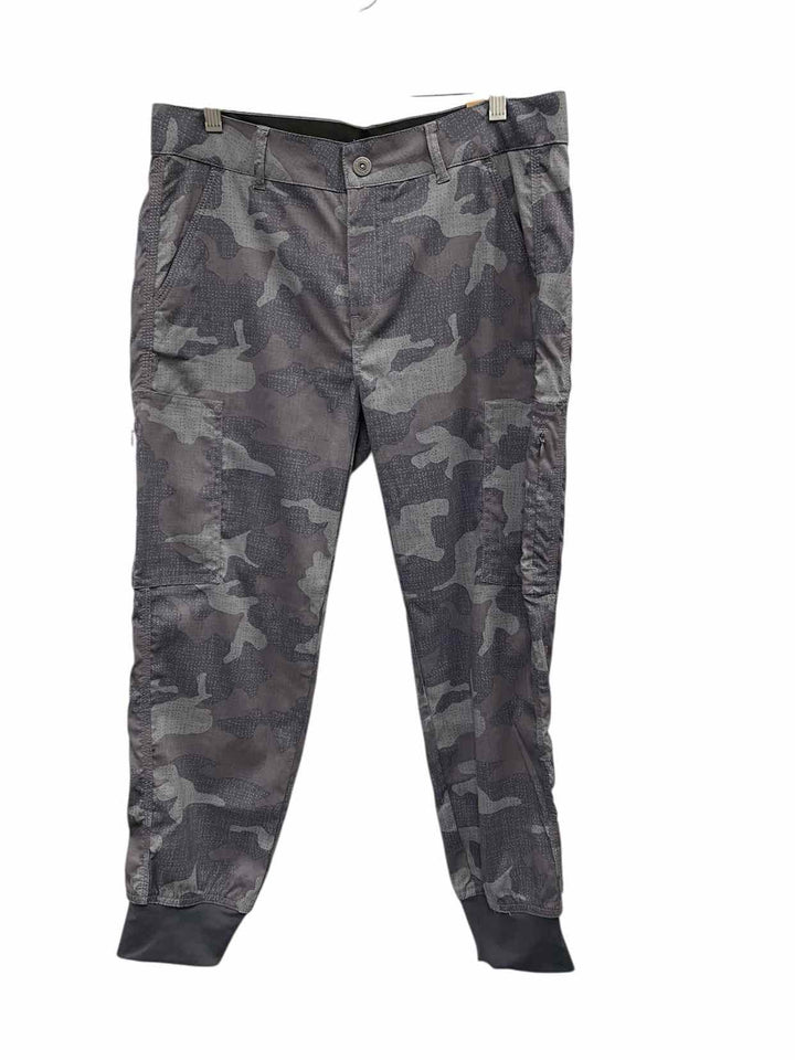 PrAna Size 10 Grey camo print Pants