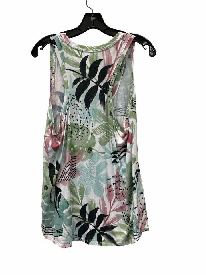 AvidLove Size XL Green Print Tank Top