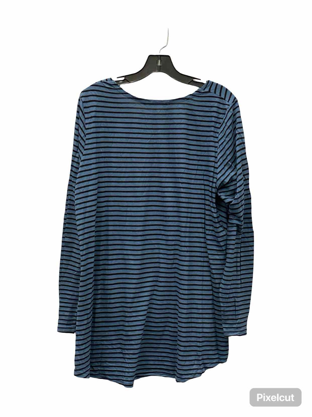Cut Loose Size XL Blue Black Striped Long Sleeve Shirts