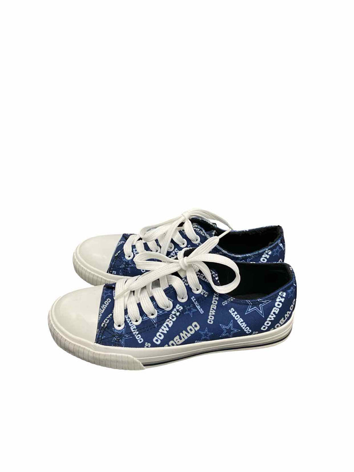 Foco Shoe Size 7 Blue White Dallas Cowboys Sneakers