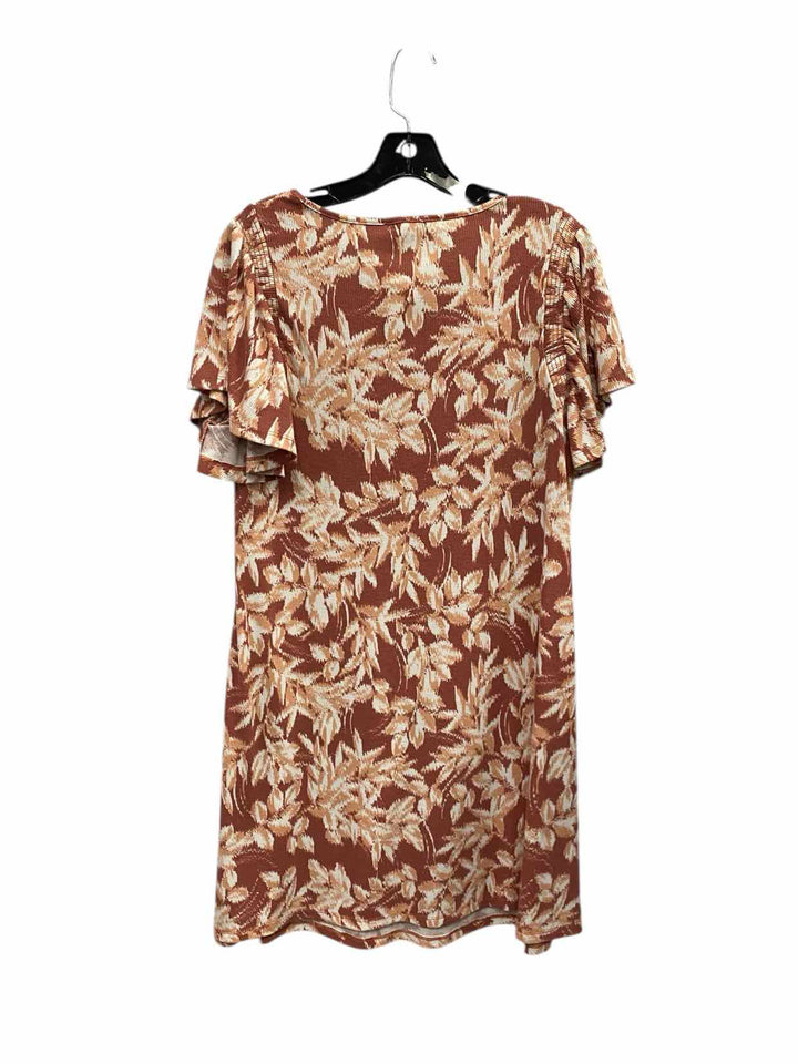 Eco Threads Size M Pink Floral Dress